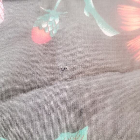 Stunning Made in Italy 100% Silk Floral Scarf Pareo Shawl 76x42 inches - Picture 7 of 13